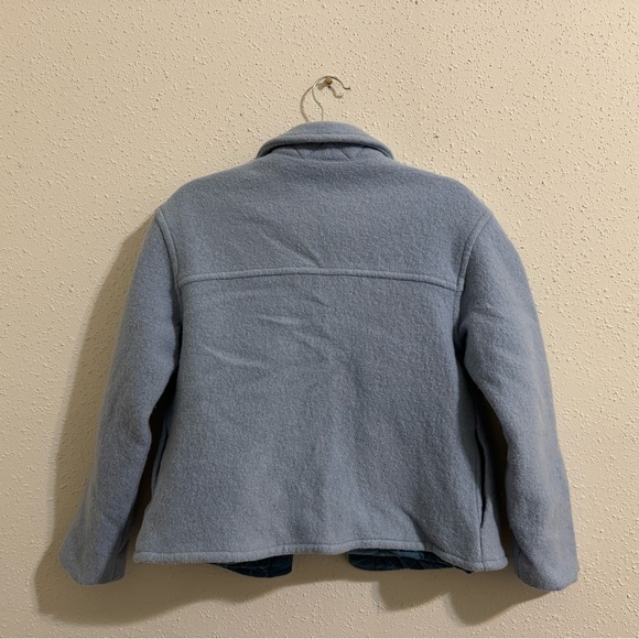 Aritzia Sunday Best Sky Shirt Jacket - Dune Blue - Size S - Picture 11 of 12